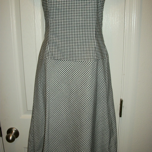 DUCK HEAD Black & White Checkered Juniors Size 3 - Picture 2 of 8